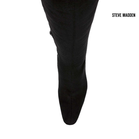 Steve Madden Women's Black Somerville Heeled Knee Boots |Steve Madden in Lebanon