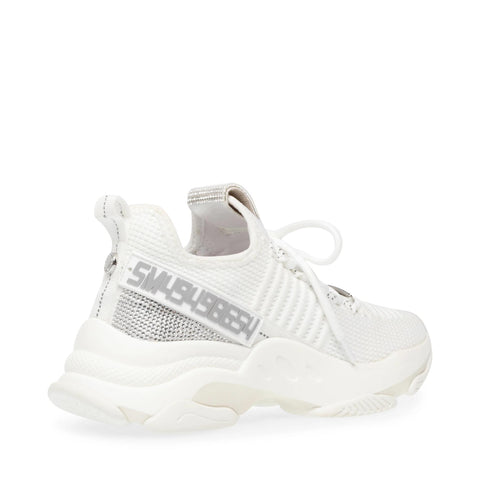 Steve Madden Women's White Maxilla-R-E Sneakers | Steve Madden In Lebanon