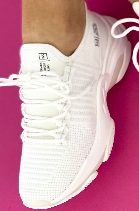 Steve Madden Men's White Macdad Sneakers | Steve Madden In Lebanon