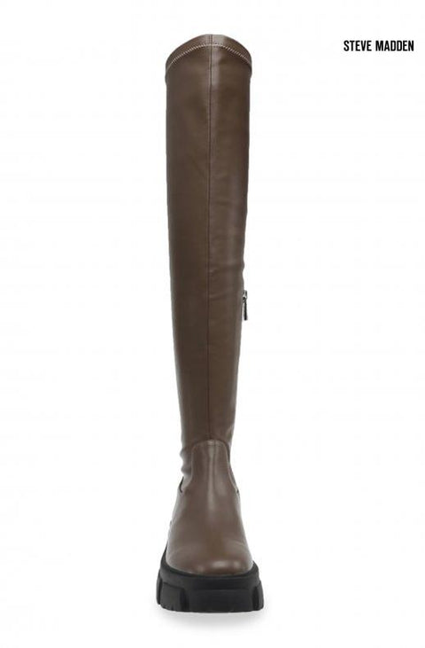 Steve Madden Women's Dark Taupe Riveredge Knee Boots |Steve Madden in Lebanon