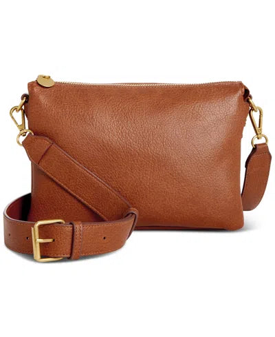STYLE & CO Women's Camel Double Compartment Crossbody Bag | STYLE & CO In Lebanon