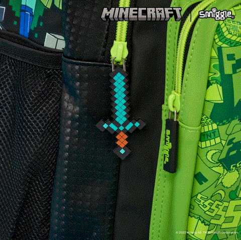 Smiggle Minecraft Classic Backpack