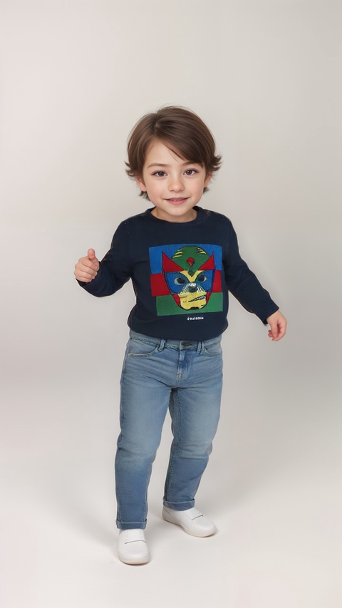 S.Oliver Baby Boy Navy Blue Blouse  | S.Oliver In Lebanon
