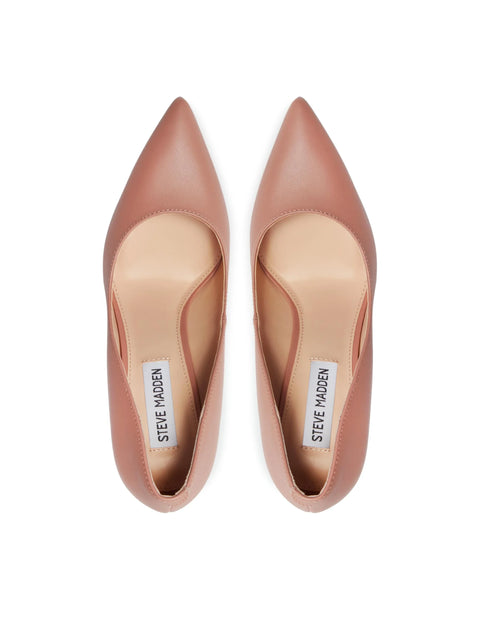 Steve Madden Women's Blush Leather Evelyn-E Pump Heels | Steve Madden In Lebanon