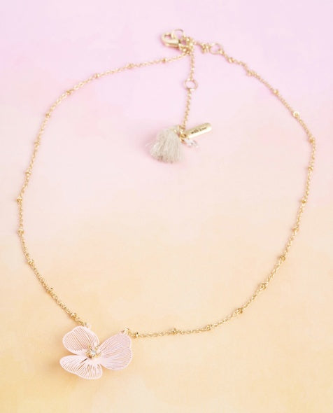 Lonna & Lilly Women's Gold-Tone Spring Floral Baubles Openwork Pendant Necklace |Lonna & Lilly In Lebanon