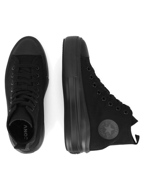 Converse Kids Full Black Chuck Taylor All Star HI Sneakers | Converse In Lebanon