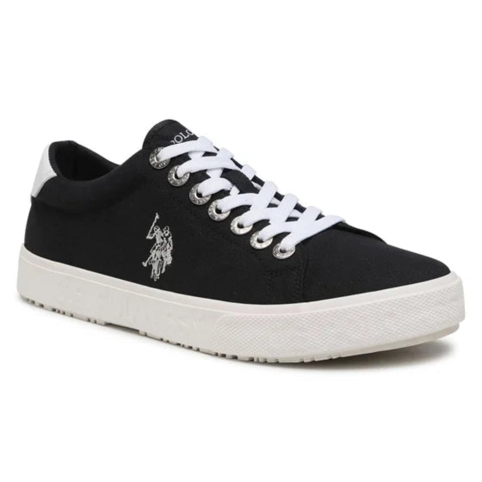 U.S. Polo Assn. Men's Black Jaxon Marcs Sneakers
