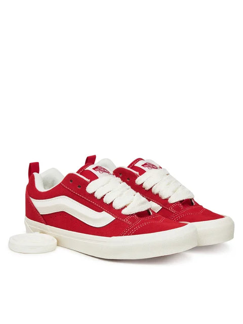 Vans Men's Red Knu Skool Casual Sneakers | Vans In Lebanon