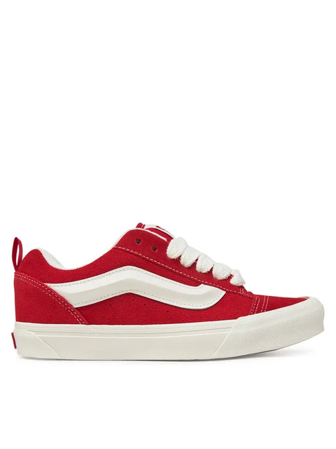 Vans Men's Red Knu Skool Casual Sneakers | Vans In Lebanon