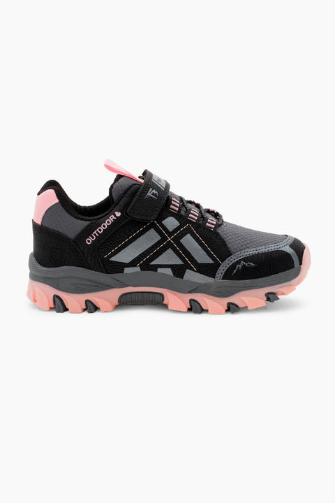 Tonny Black Kids Black & Pink Sneakers | Tonny Black In Lebanon