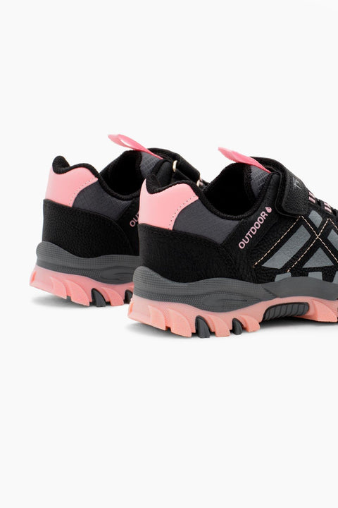 Tonny Black Kids Black & Pink Sneakers | Tonny Black In Lebanon