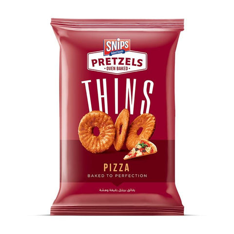 Snips Pretzels Thins Pizza 35g | Snips In Lebanon