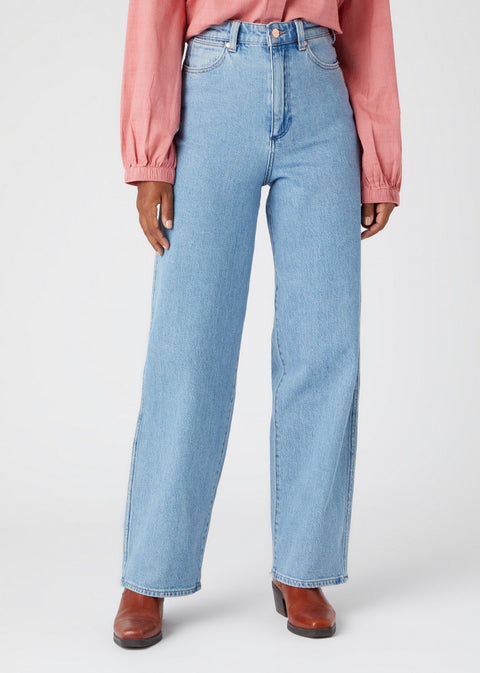 Wrangler Women's Blue Barrel Jeans | Wrangler In Lebanon