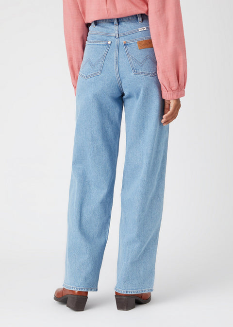 Wrangler Women's Blue Barrel Jeans | Wrangler In Lebanon