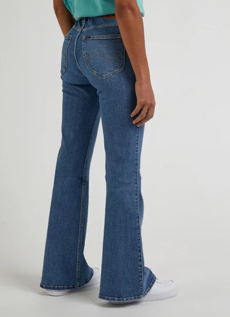 Lee Women's Blue Feels Like Indigo Breese Flare Jeans | Lee In Lebanon