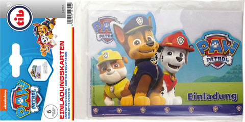 Paw Patrol Invitation Cards |Paw Patrol In Lebanon