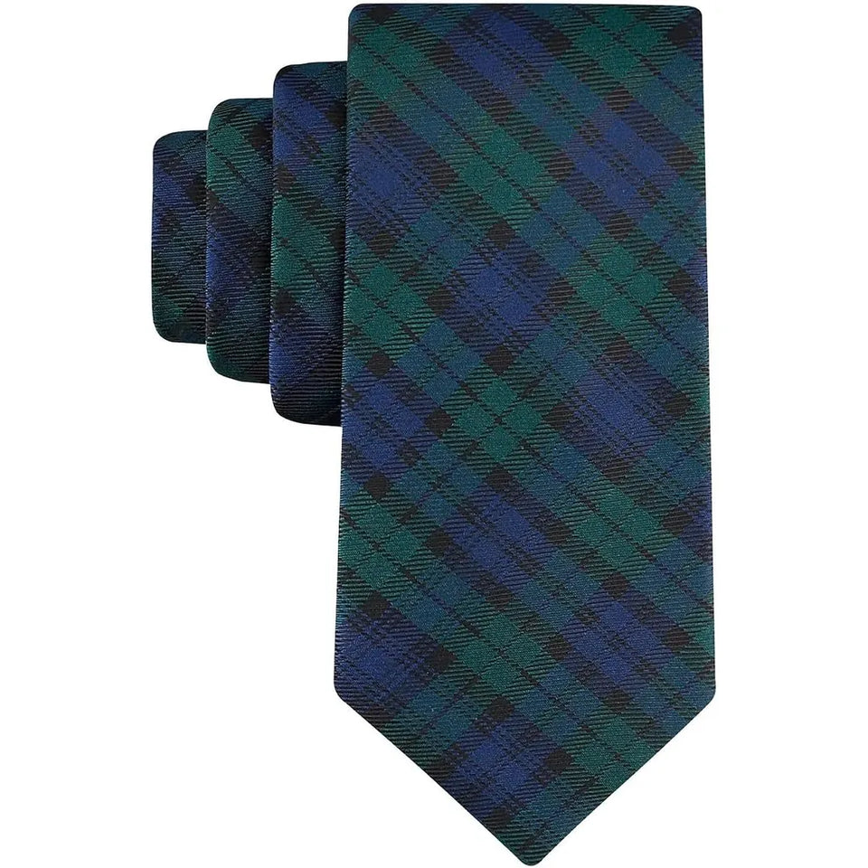 Tommy Hilfiger Men's Multicolor Watch Tartan Neckties