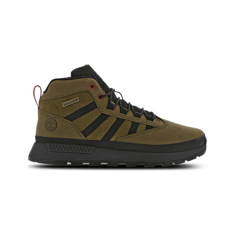 Timberland Men's Black & Khaki Green Euro Trekker Lace Up Boot|Timberland In Lebanon