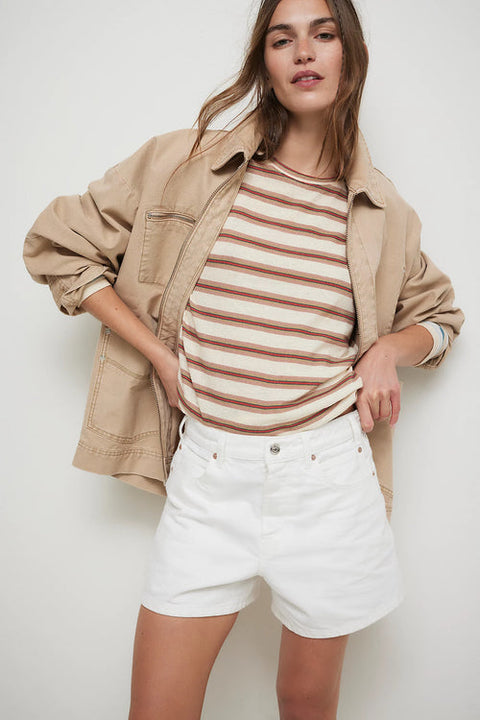 We The Free Women's White Tippi Denim Shorts | We The Free In Lebanon