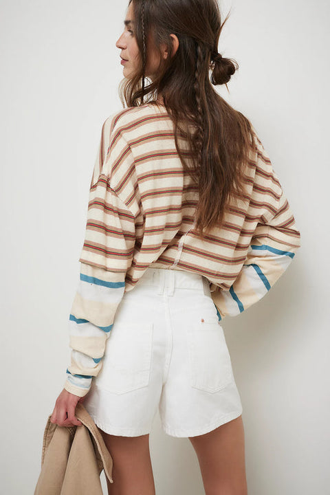 We The Free Women's White Tippi Denim Shorts | We The Free In Lebanon