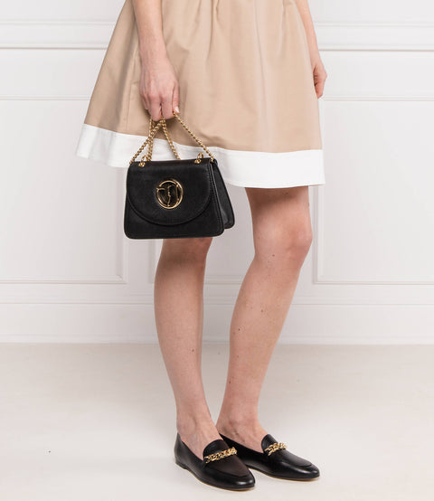 Trussardi Women's Black Cacciatora Crossbody Bag |Trussardi In Lebanon