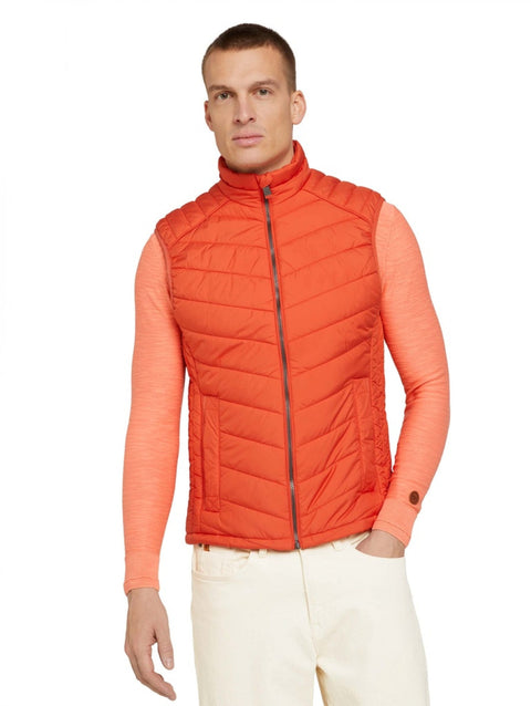Tom Tailor Men's Red Vest | Tom Tailor In lebanon