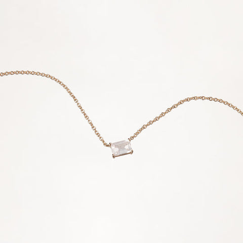 Macy's Woman's White Topaz Necklace | Macy's In Lebanon