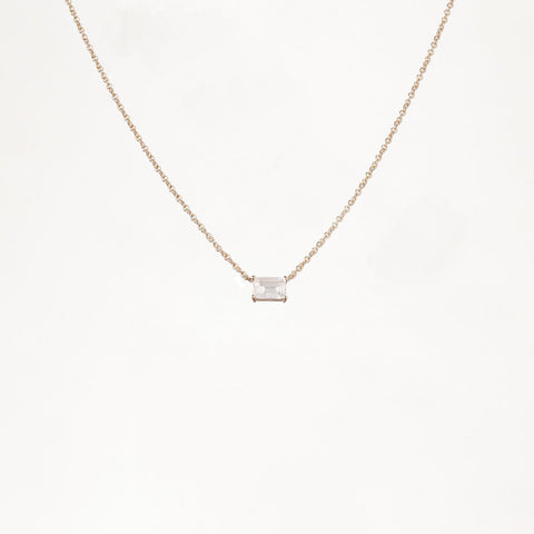 Macy's Woman's White Topaz Necklace | Macy's In Lebanon