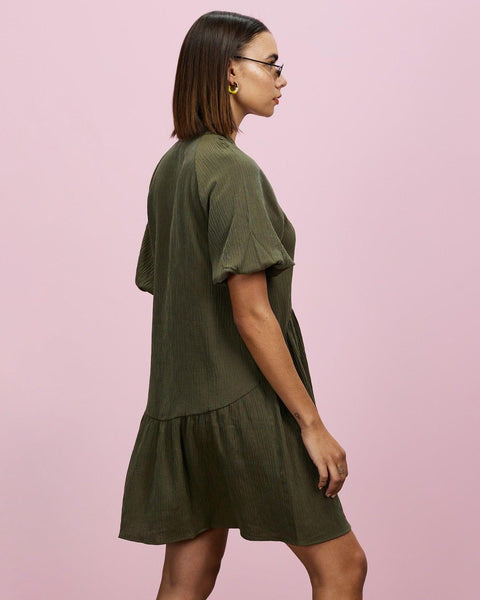 TopShop Women's Khaki Dress ANF992
