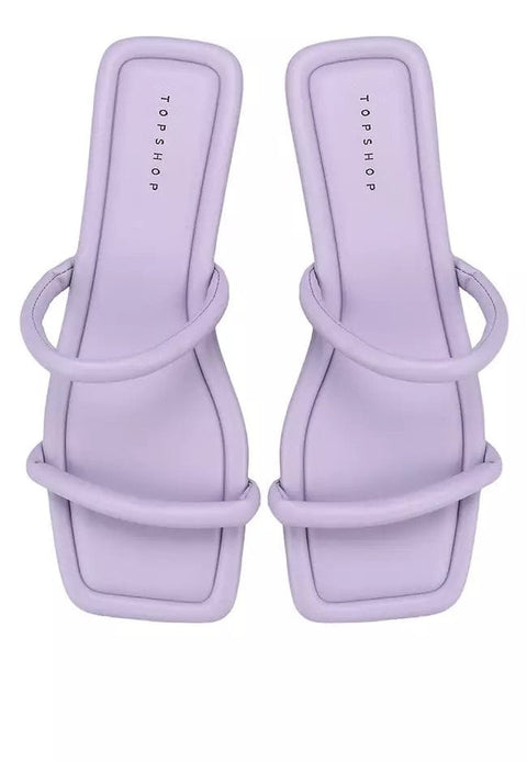 TopShop Women's Lilac Slipper ANS792