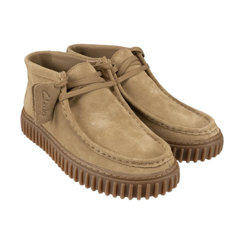Clarks Men's Camel Torhill Hi Casual Shoes | Clarks In Lebanon