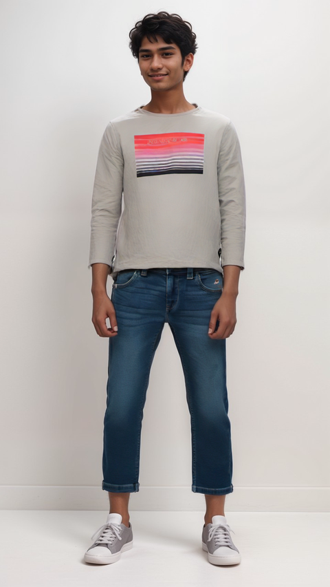 S.Oliver Boy's Beige Long-Sleeve Blouse |S.Oliver in Lebanon