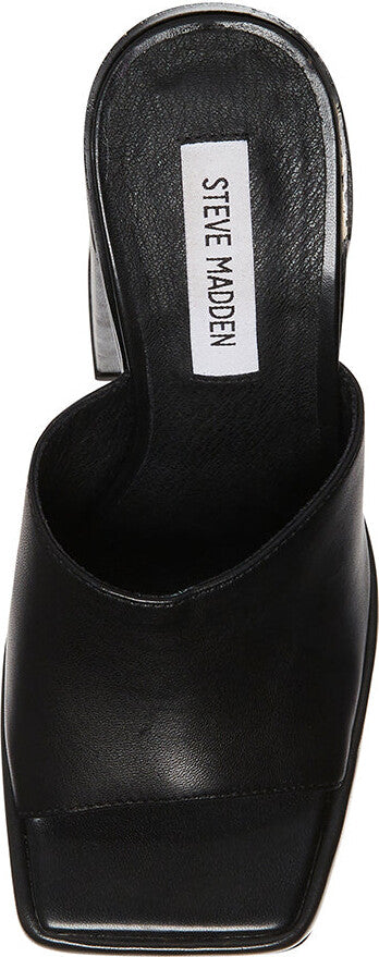 Steve Madden Women's Black Trixie Leather Heels | Steve Madden in Lebanon