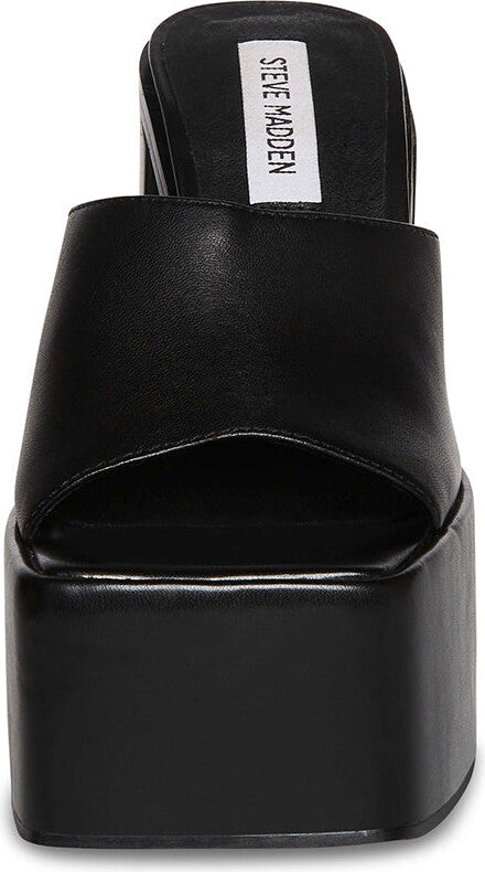 Steve Madden Women's Black Trixie Leather Heels | Steve Madden in Lebanon