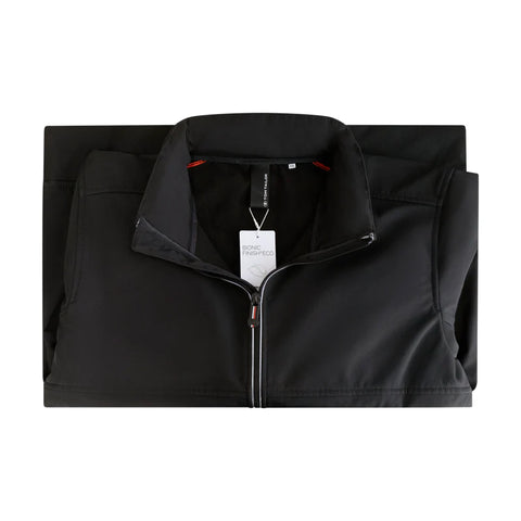 Tom Tailor Men's Black Outdoor Hooded Jacket | Tom Tailor In Lebanon