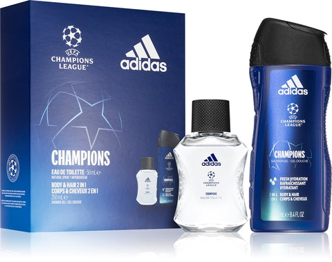 Adidas UEFA Champions Edition Gift Set (Eau de Toilette 100ml & Shower Gel 250ml) For Men | Adidas In  Lebanon