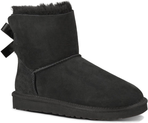 UGG Women's Black W Mini Bailey Bow II Boot | UGG In Lebanon