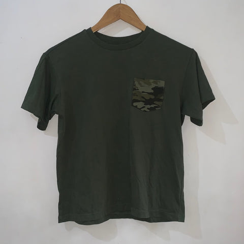 Epic Threads Boy's Khaki T-Shirt ABFK262 LR85(od25) SHR