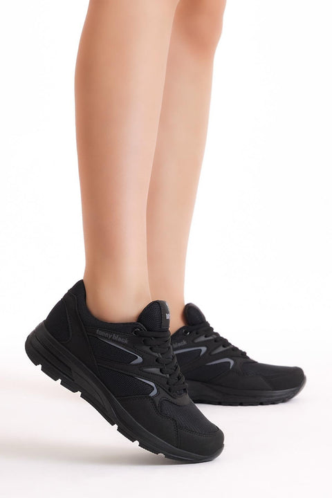 Tonny Black Unisex Black Sport Sneakers | Tonny Black In Lebanon