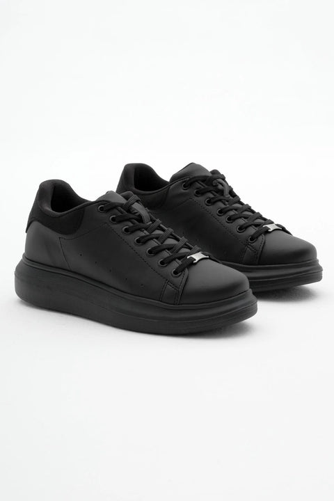 Tonny Black Unisex Black High Sole Sneakers | Tonny Black In Lebanon
