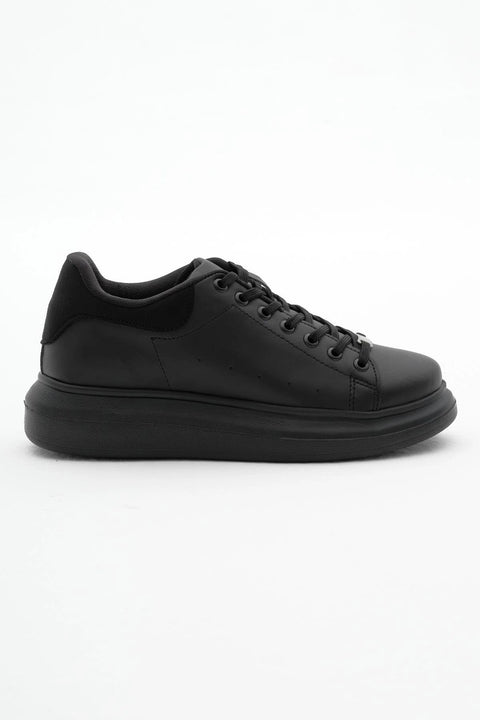 Tonny Black Unisex Black High Sole Sneakers | Tonny Black In Lebanon