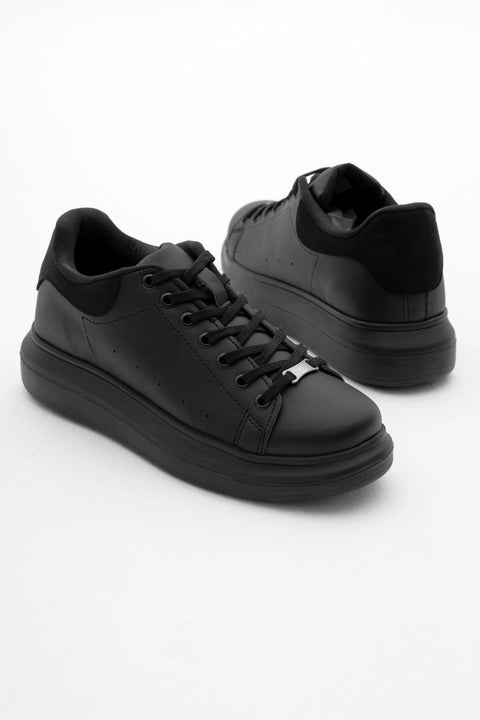 Tonny Black Unisex Black High Sole Sneakers | Tonny Black In Lebanon
