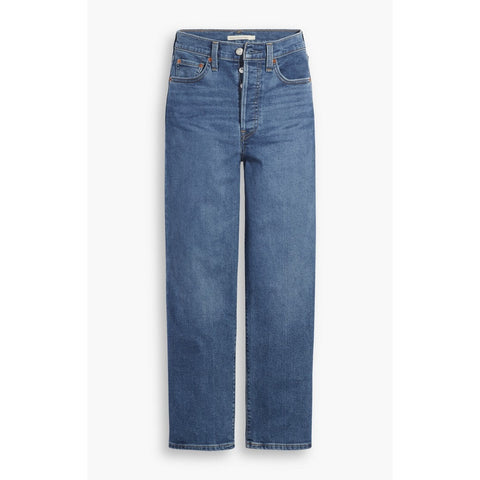 Levi's Women's Blue Ribcage Straight Ankle Jeans | Levi's In Lebanon