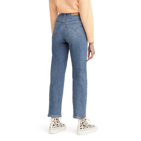 Levi's Women's Blue Ribcage Straight Ankle Jeans | Levi's In Lebanon