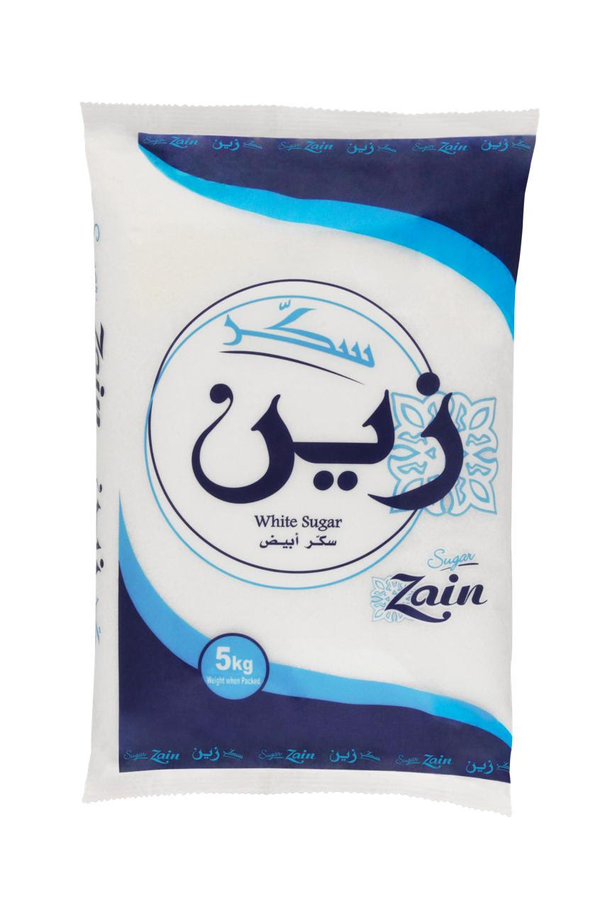 Zain White Sugar 5kg | Zain In Lebanon