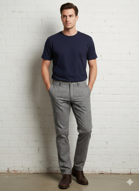 Dunmore Men's Grey Glen Plait Pant| Dunmore In Lebanon