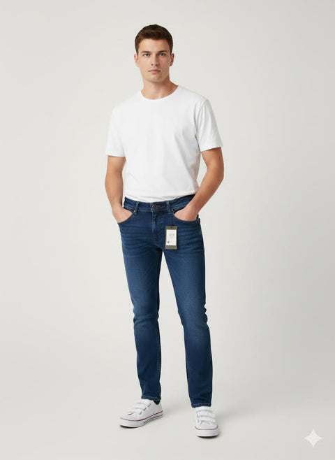 Only & Sons Men's Navy Denim  Jeans | Only & Sons In Lebanon