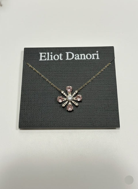 Eliot Danori Women's Gold-Tone Sparkling Floral Necklace |Eliot Danori In Lebanon