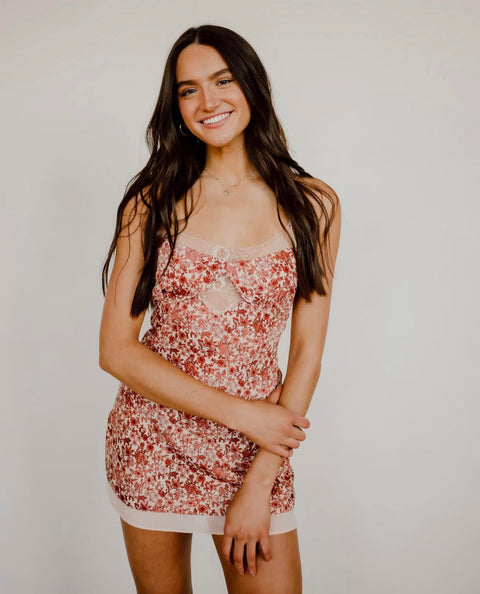 Forever 21 Women's Floral Pink Dress |Forever 21 in Lebanon