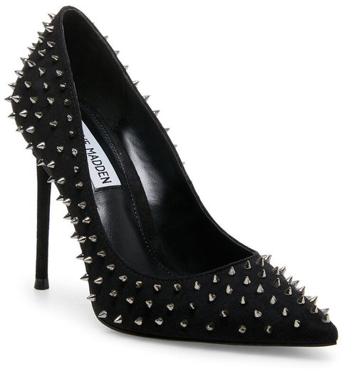 Steve Madden Women's Black Microsuede Vala-S Heels | Steve Madden In Lebanon